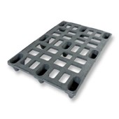 TRANSFORM TRAPLAST Plastová přepravní paleta 1200/800 - T09 s okrajem, mix TRANSFORM TRAPLAST Plastová přepravní paleta 1200/800 - T09 s okrajem, mix